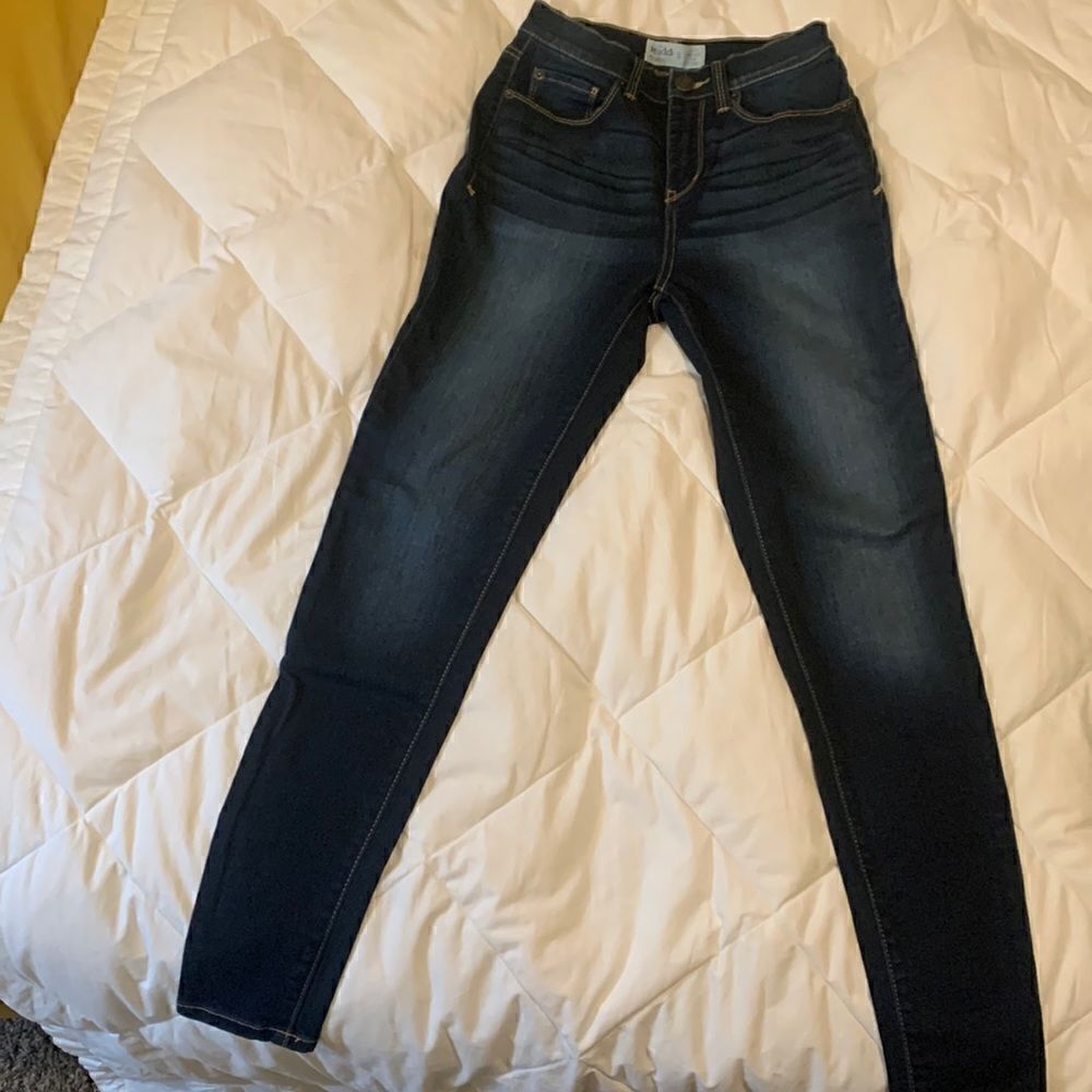 MUDD, flex stretch skinny, hi rise, new condition, size 3